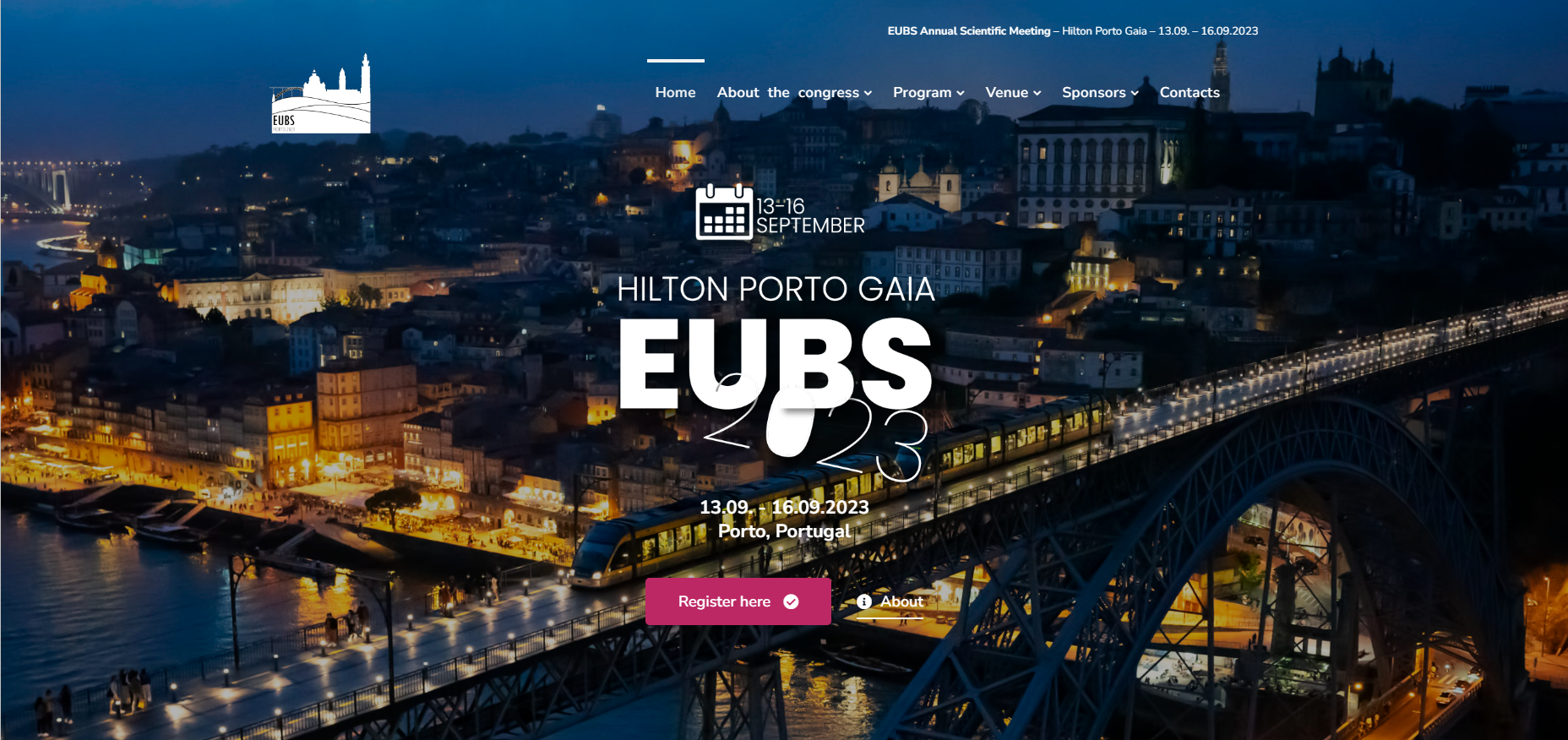 2023 EUBS, Porto, Portugal
